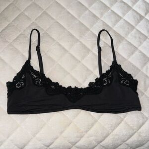 NWOT SKIMS Black Fits Everybody Scoop Bralette